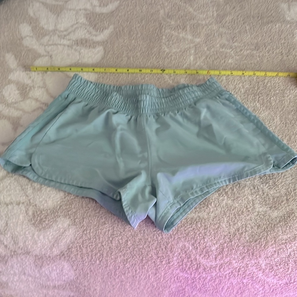 EUC adidas Aeroready teal women’s athletic shorts